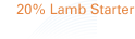 20% Lamb Starter