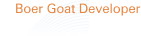 Boer Goat Developer
